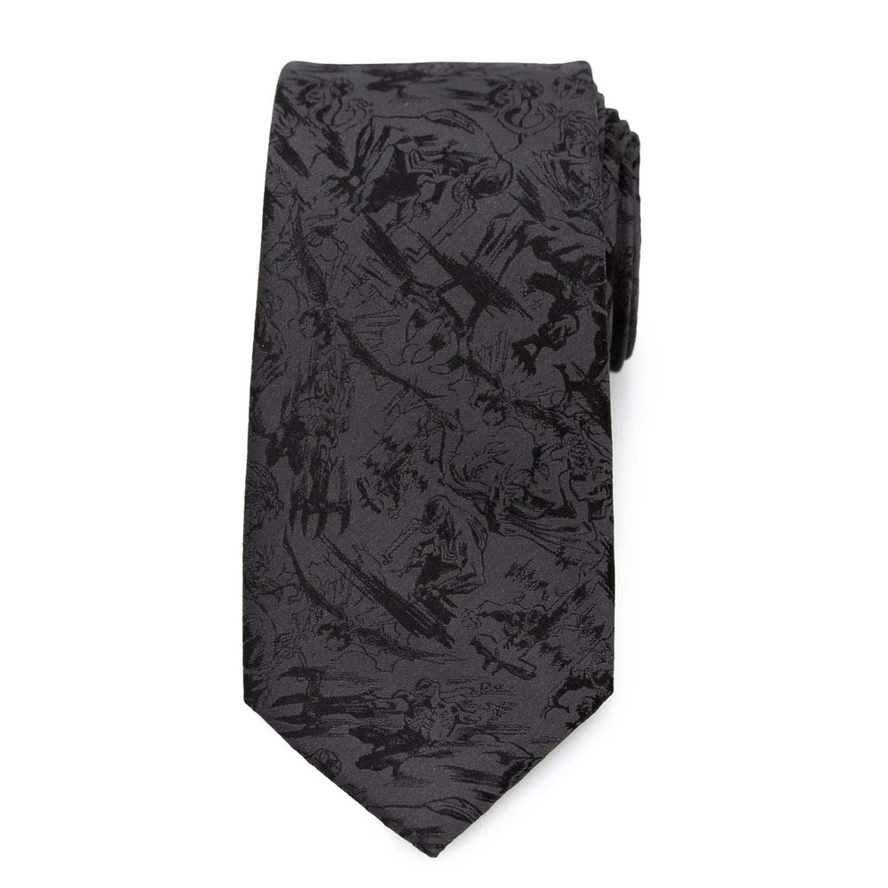Venom Dark Gray Action Men's Tie - Cufflinks.com - Flyclothing LLC