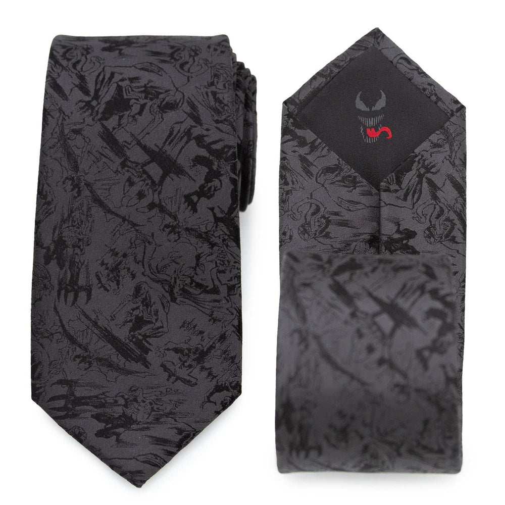Venom Dark Gray Action Men's Tie - Cufflinks.com - Flyclothing LLC