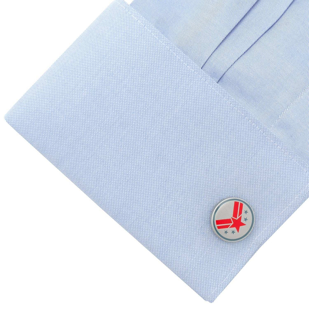 Marvel War Machine Cufflinks - Cufflinks.com - Flyclothing LLC