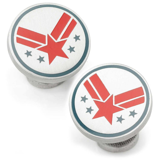 Marvel War Machine Cufflinks - Cufflinks.com - Flyclothing LLC