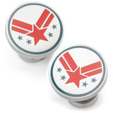 Marvel War Machine Cufflinks - Cufflinks.com - Flyclothing LLC