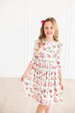 Macarons & Tea Ruffle Twirl Dress - Mila & Rose ® - Flyclothing LLC