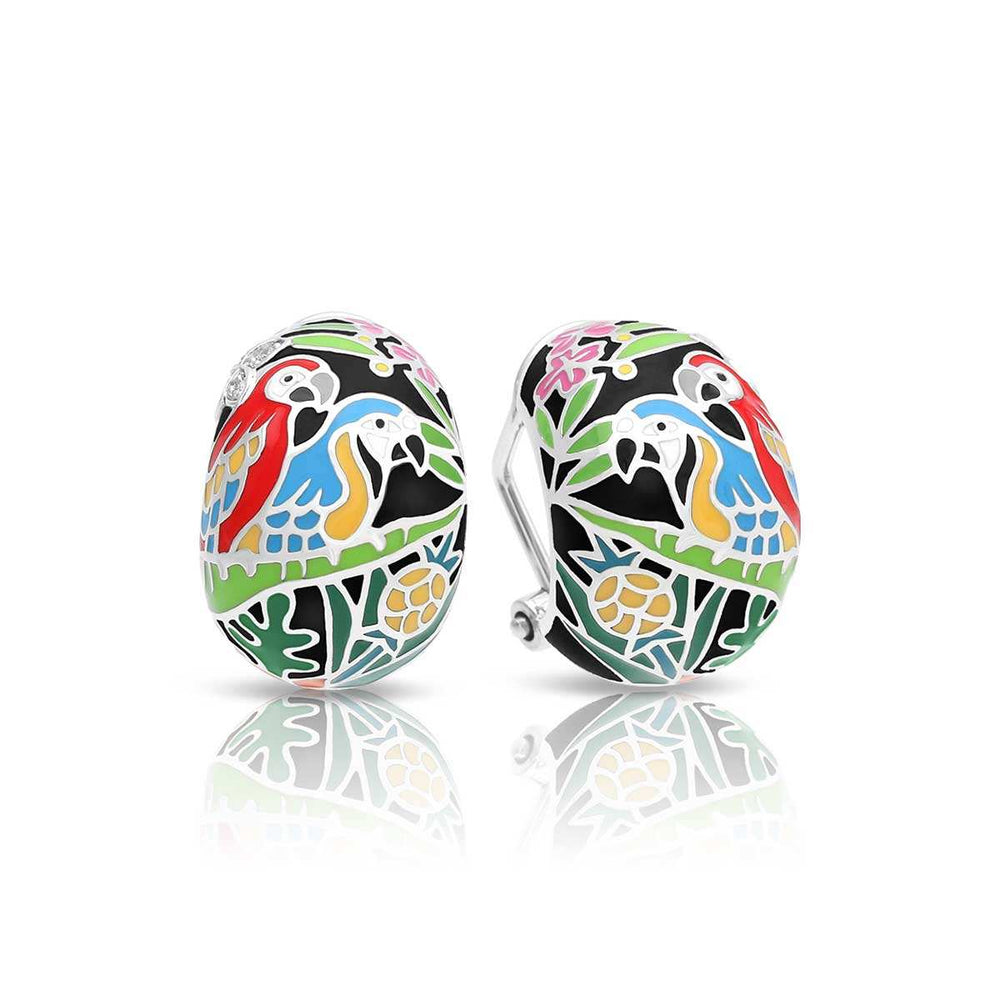 Macaw Earrings - Belle Étoile Jewelry - Flyclothing LLC