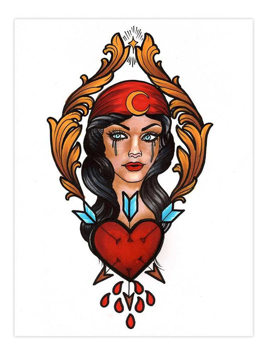 Black Market Art Company Madame Fortune Print - Black Market Art Company - Flyclothing LLC