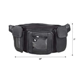 Waist Bag Men Zipper Pocket - Unik Just for Bikers - Flyclothing LLC