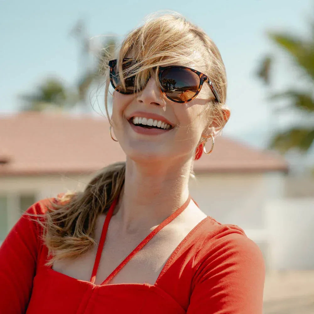 Glossy Tortoise Shell / Amber Mai Tais - Knockaround - Flyclothing LLC