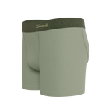 The Manzanilla | Olive Green Boy's Boxer Briefs - Shinesty - Flyclothing LLC