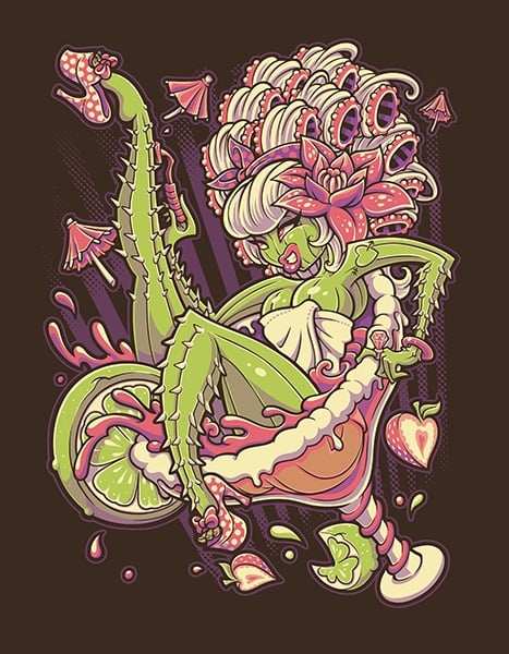 Black Market Art Company Margarita Print - Black Market Art Company - Flyclothing LLC