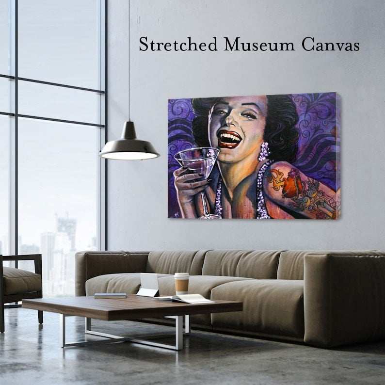 Black Market Art Company Marilyn Noir Print - Black Market Art Company - Flyclothing LLC