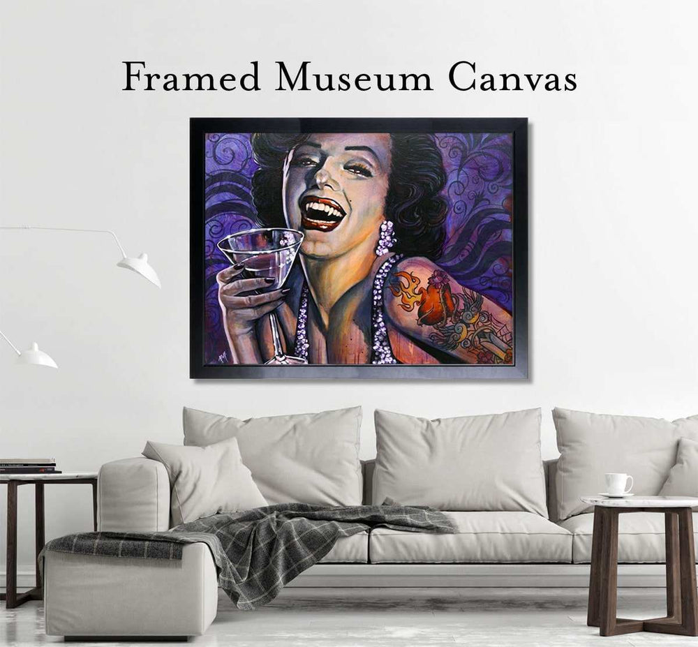 Black Market Art Company Marilyn Noir Print - Black Market Art Company - Flyclothing LLC