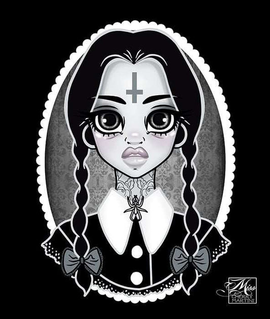 Black Market Art Company Martini& Wednesday Print - Black Market Art Company - Flyclothing LLC