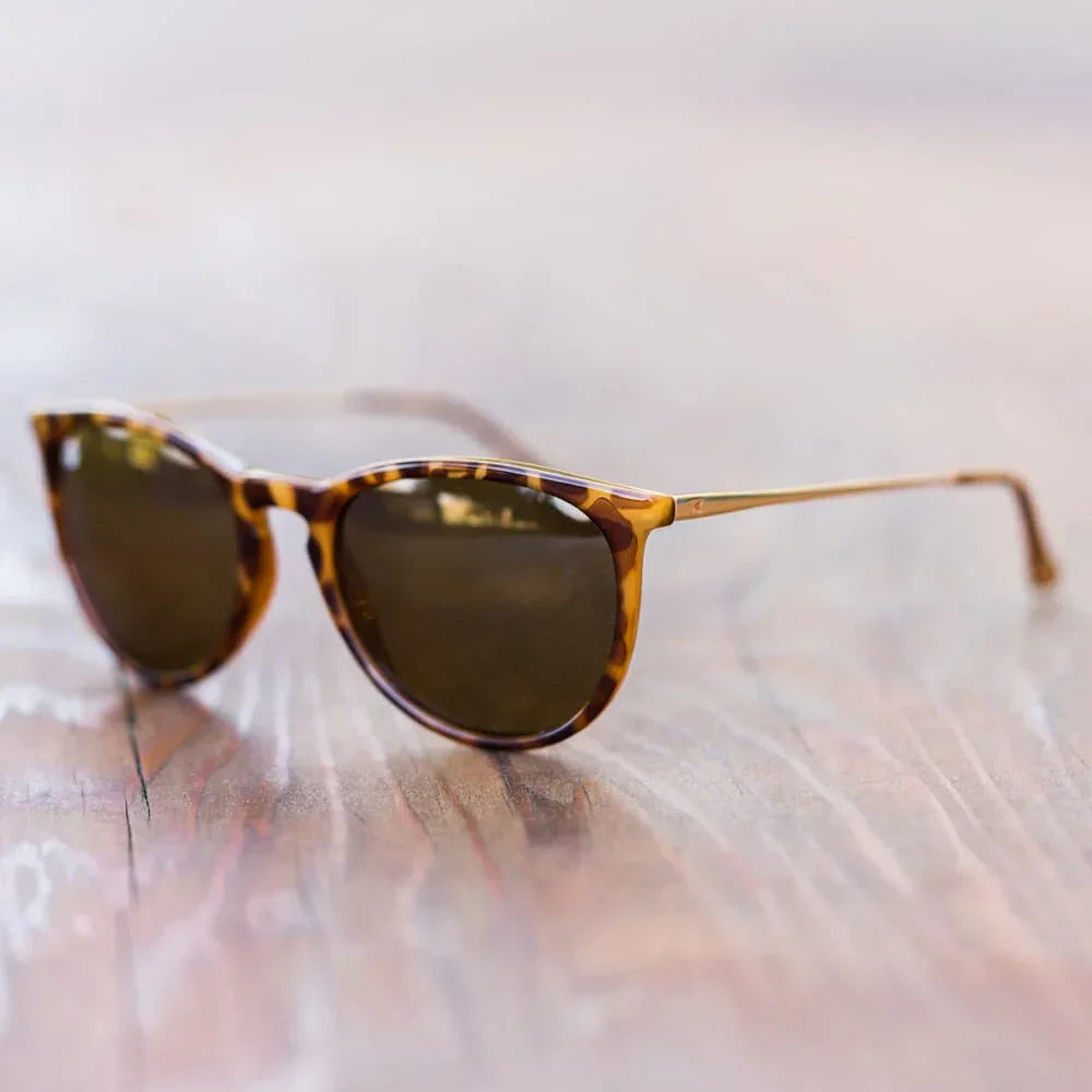 Glossy Blonde Tortoise Shell / Amber Mary Janes - Knockaround - Flyclothing LLC
