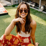 Glossy Blonde Tortoise Shell / Amber Mary Janes - Knockaround - Flyclothing LLC