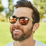 Slate Tortoise Shell / Rose Gold Mary Janes - Knockaround - Flyclothing LLC