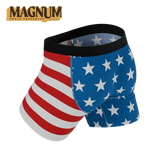 The Mascot | American Flag Ball Hammock® Magnum Big Pouch Underwear - Shinesty - Flyclothing LLC