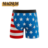 The Mascot | American Flag Ball Hammock® Magnum Big Pouch Underwear - Shinesty - Flyclothing LLC