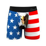 The Mascot | American Flag Ball Hammock® Magnum Big Pouch Underwear - Shinesty - Flyclothing LLC