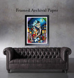 Black Market Art Company Masquerade Print - Black Market Art Company - Flyclothing LLC