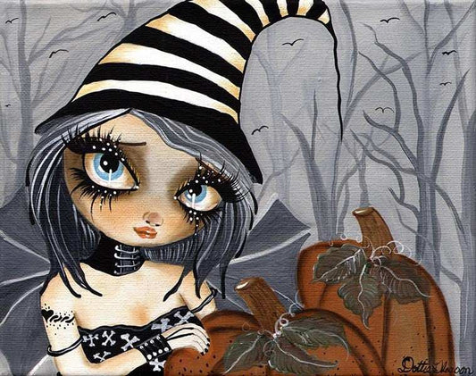 Black Market Art Company Matilda The Haloween Fairy Print - Black Market Art Company - Flyclothing LLC