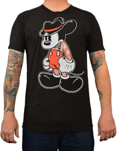 Black Market Art Company Mean Mouse Men's T-Shirt - Black Market Art Company - Flyclothing LLC