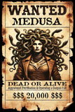 Black Market Art Company MEDUSA WANTED Art Prints Print - Black Market Art Company - Flyclothing LLC
