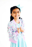 Mermaid Scales Satin Jacket - Mila & Rose ® - Flyclothing LLC