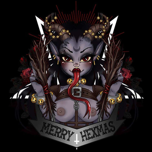 Black Market Art Company Merry Hexmas Print - Black Market Art Company - Flyclothing LLC