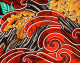 Black Market Art Company Asian Wind Print - Black Market Art Company - Flyclothing LLC