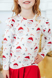 Mistletoe Magic L/S Ruffle Tee - Mila & Rose ® - Flyclothing LLC