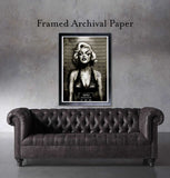 Black Market Art Company Monroe Mugshot Print - Black Market Art Company - Flyclothing LLC