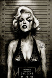 Black Market Art Company Monroe Mugshot Print - Black Market Art Company - Flyclothing LLC