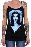 Black Market Art Company Moonlight Women's Camisole Tank Top - Black Market Art Company - Flyclothing LLC