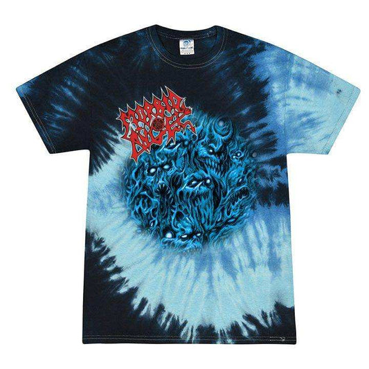 Morbid Angel Alters Blue Tie Dye T-Shirt - Morbid Angel - Flyclothing LLC