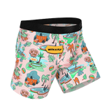 The Motel Hotel | Palm Springs Tropical Ball Hammock® Pouch Underwear With Fly - Shinesty - Flyclothing LLC