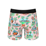 The Motel Hotel | Palm Springs Tropical Ball Hammock® Pouch Underwear With Fly - Shinesty - Flyclothing LLC