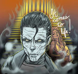 Black Market Art Company Mummy Life Print - Black Market Art Company - Flyclothing LLC