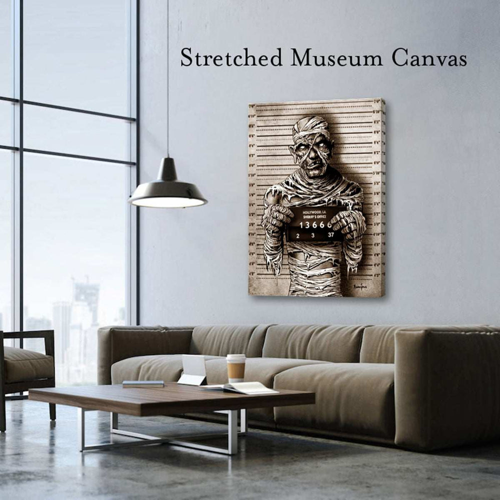 Black Market Art Company Mummy Mugshot Print - Black Market Art Company - Flyclothing LLC