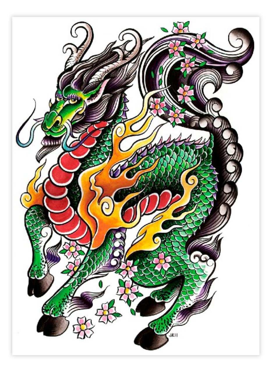Black Market Art Company My Little Dragon Print - Black Market Art Company - Flyclothing LLC