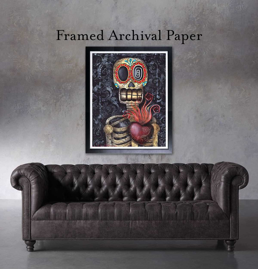 Black Market Art Company My Sacred Heart Print - Black Market Art Company - Flyclothing LLC