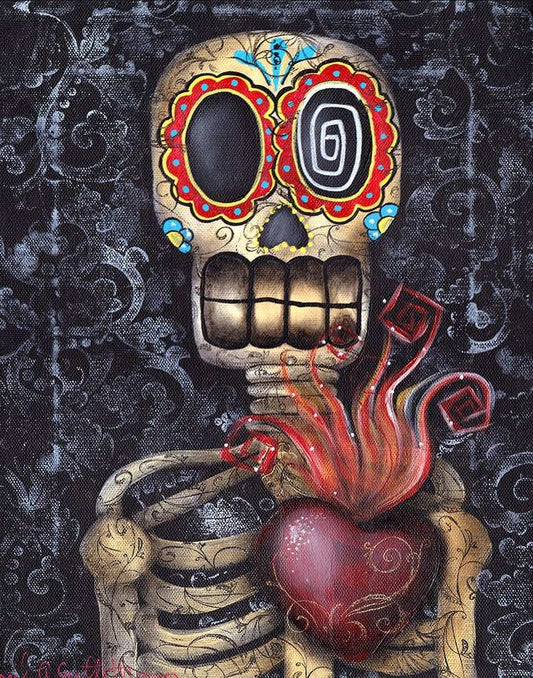 Black Market Art Company My Sacred Heart Print - Black Market Art Company - Flyclothing LLC