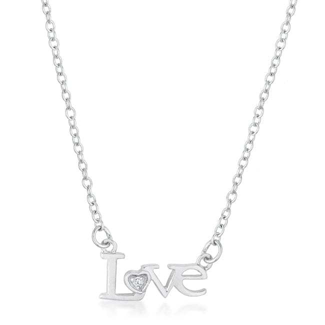 Love Script Necklace - JGI - Flyclothing LLC