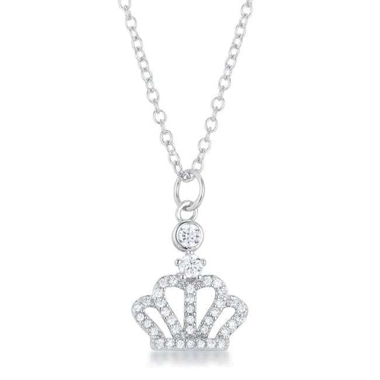 Tabitha 0.5 ct Crown Pendant - JGI - Flyclothing LLC
