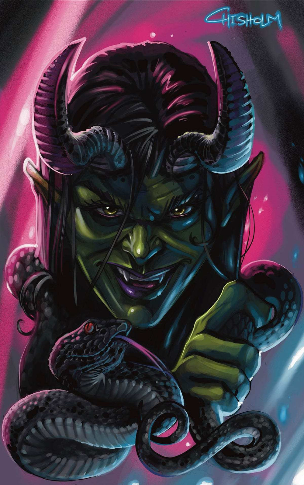 Black Market Art Company Neon Demon Print - Black Market Art Company - Flyclothing LLC