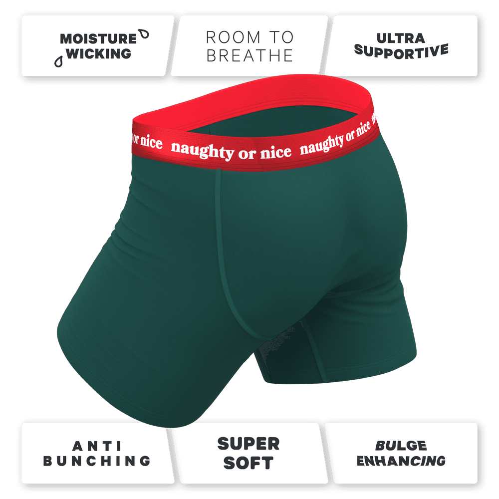 The Nice List | Flirty Waistband Ball Hammock® Pouch Underwear With Fly - Shinesty - Flyclothing LLC