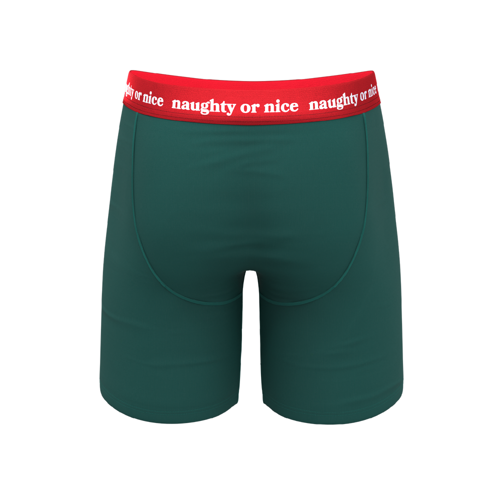 The Nice List | Flirty Waistband Long Leg Ball Hammock® Pouch Underwear With Fly - Shinesty - Flyclothing LLC