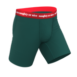 The Nice List | Flirty Waistband Long Leg Ball Hammock® Pouch Underwear With Fly - Shinesty - Flyclothing LLC