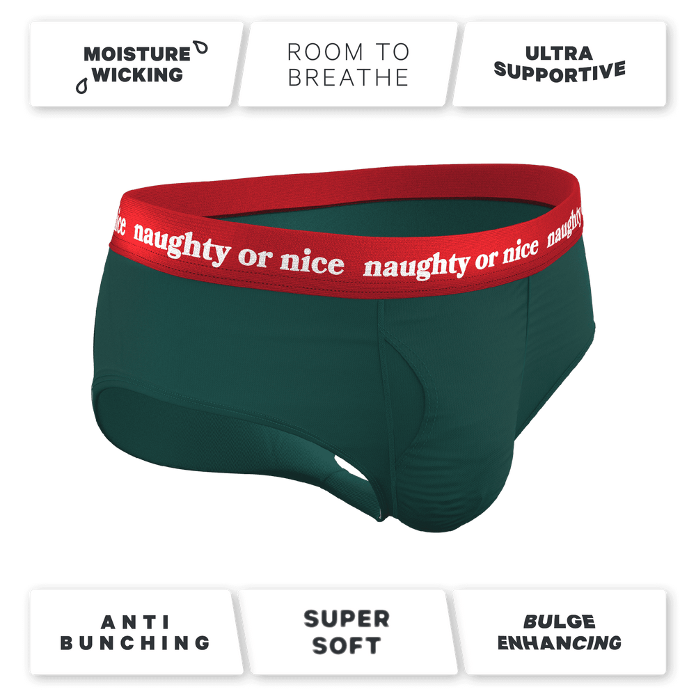 The Nice List | Flirty Waistband Ball Hammock® Pouch Underwear Briefs - Shinesty - Flyclothing LLC