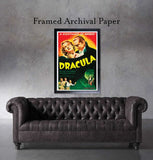 Black Market Art Company Nightmare of Horror & Dracula Movie Poster Print - Black Market Art Company - Flyclothing LLC