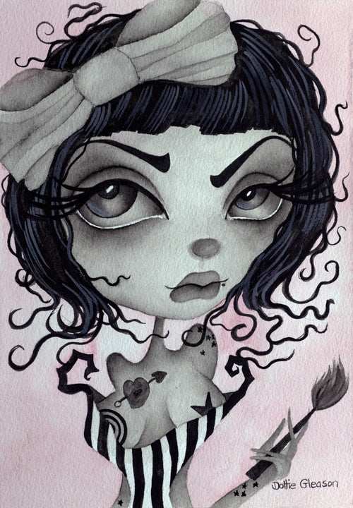 Black Market Art Company Nina Print - Black Market Art Company - Flyclothing LLC