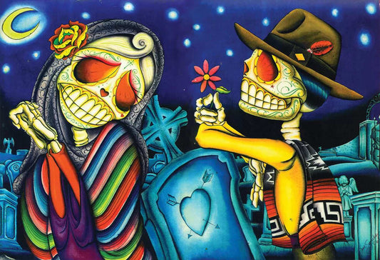 Black Market Art Company Noche de los Muertos Print - Black Market Art Company - Flyclothing LLC
